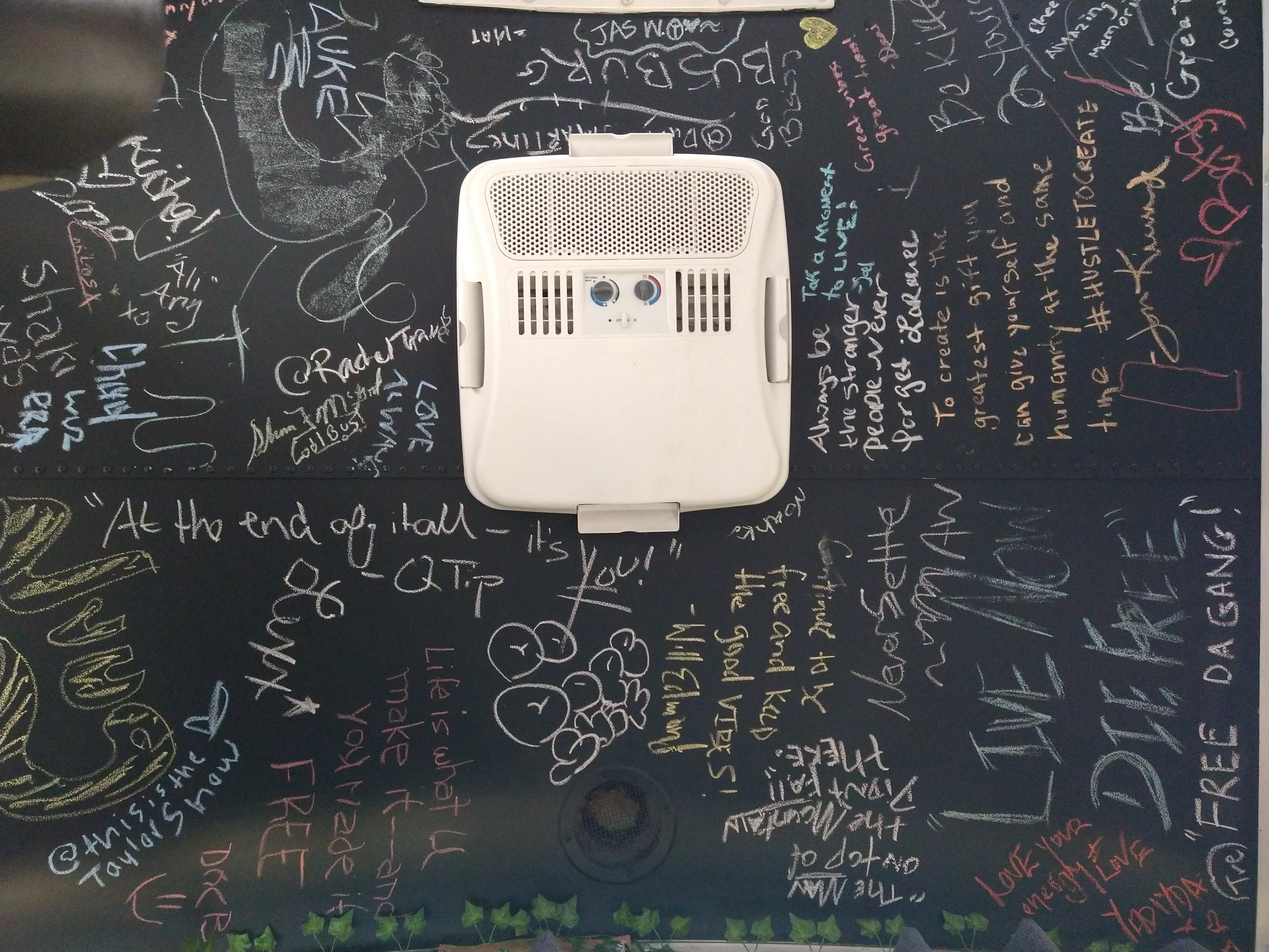 Chalkboard Ceiling